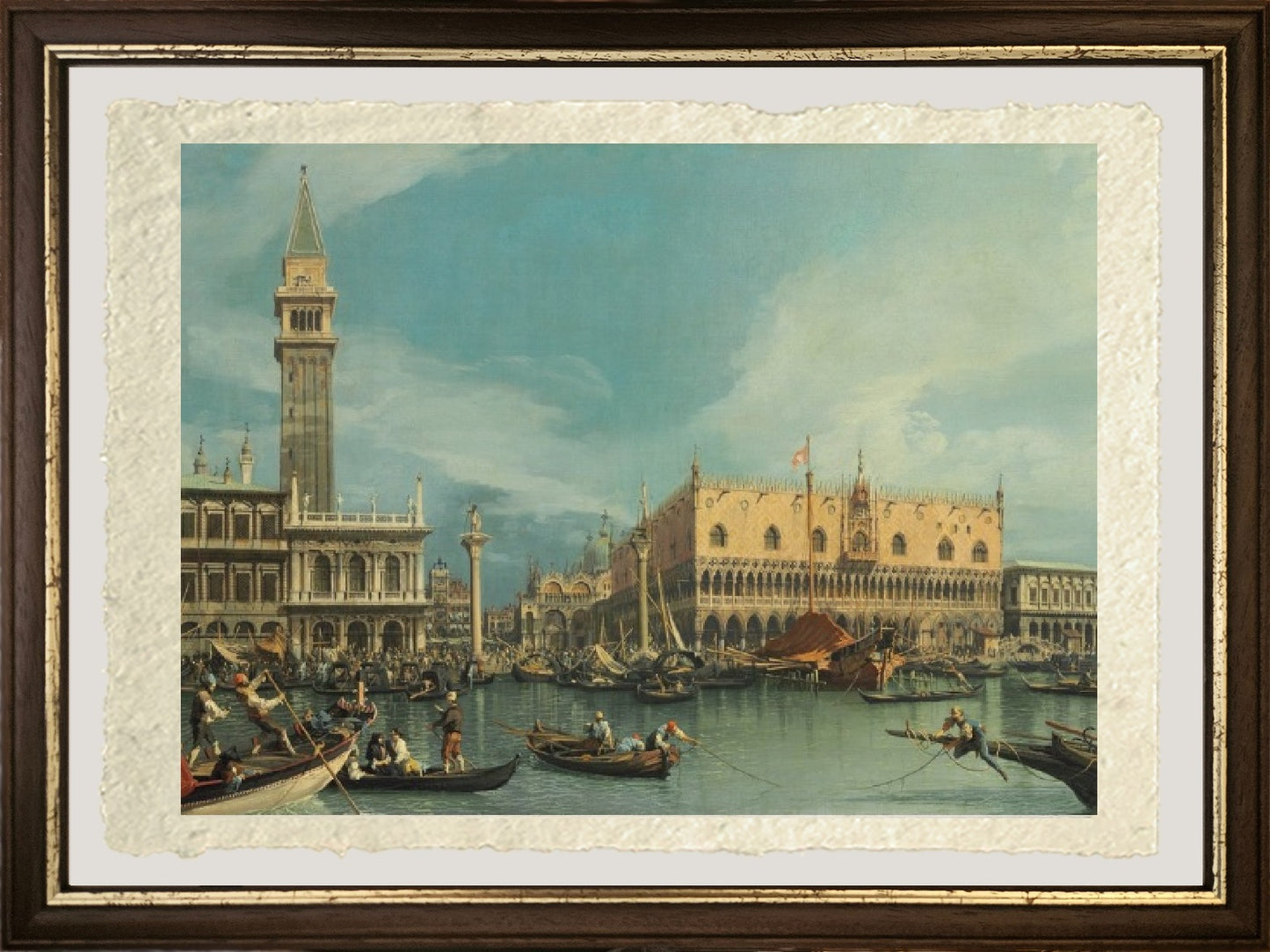The Pier, Venice, from St. Mark's Basin - Giovanni Antonio Canal, known as Canaletto