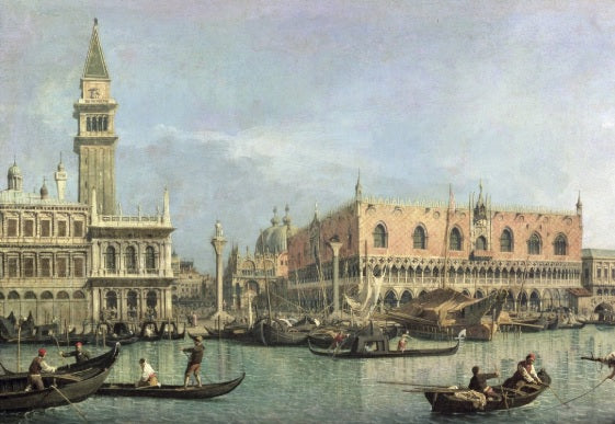 Il Molo e la Piazzetta San Marco, Venezia - Giovanni Antonio Canal detto Canaletto