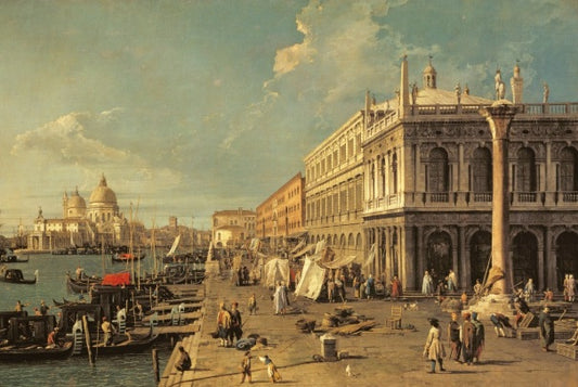 Il Molo e la Zecca, Venezia - Giovanni Antonio Canal detto Canaletto
