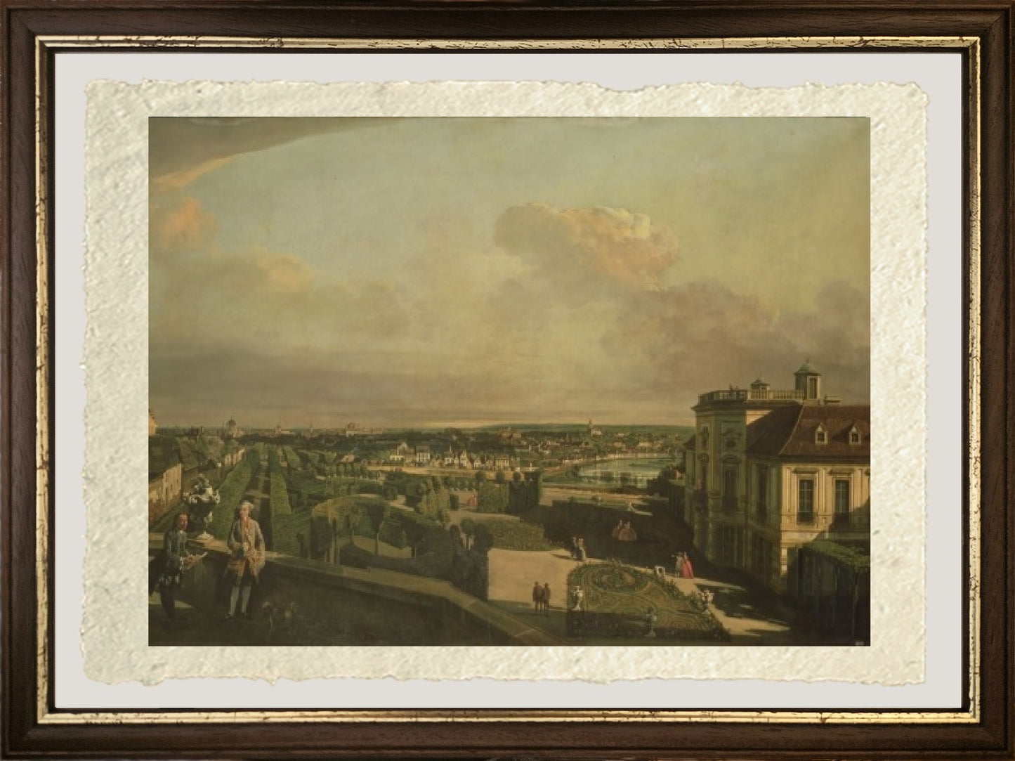 Il Palazzo e Giardino Kaunitz, Vienna - Bernardo Bellotto