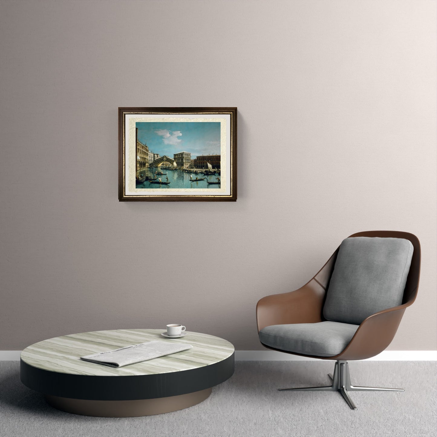 Il Ponte di Rialto - Giovanni Antonio Canal detto Canaletto