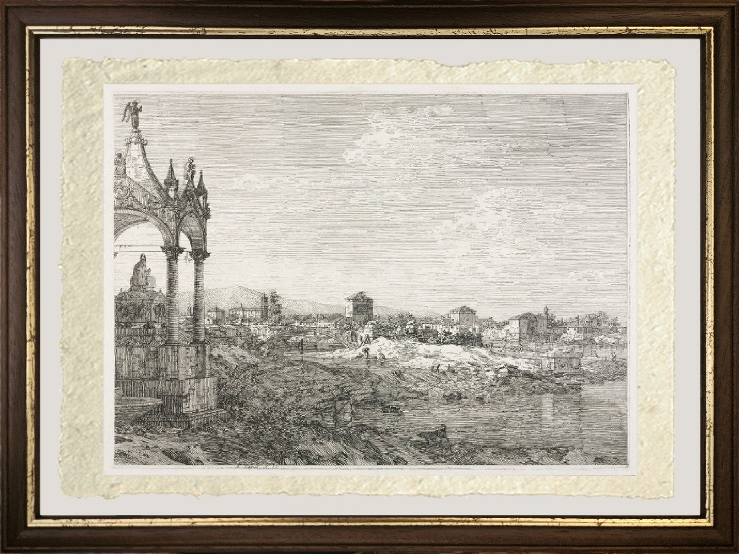 Il Sepolcro di un vescovo - Giovanni Antonio Canal detto Canaletto