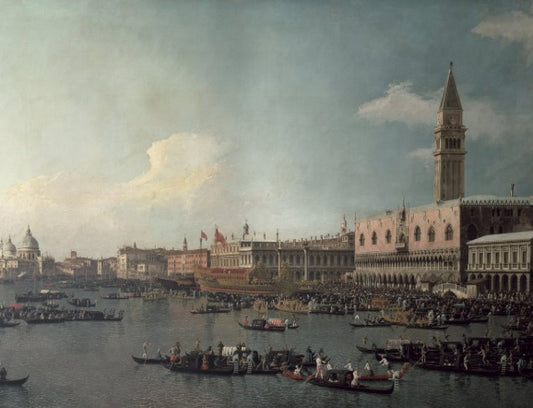 Il bacino di San Marco nel giorno dell'Ascensione, 1740 - Giovanni Antonio Canal detto Canaletto