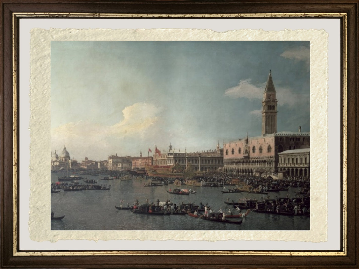 Il bacino di San Marco nel giorno dell'Ascensione, 1740 - Giovanni Antonio Canal detto Canaletto