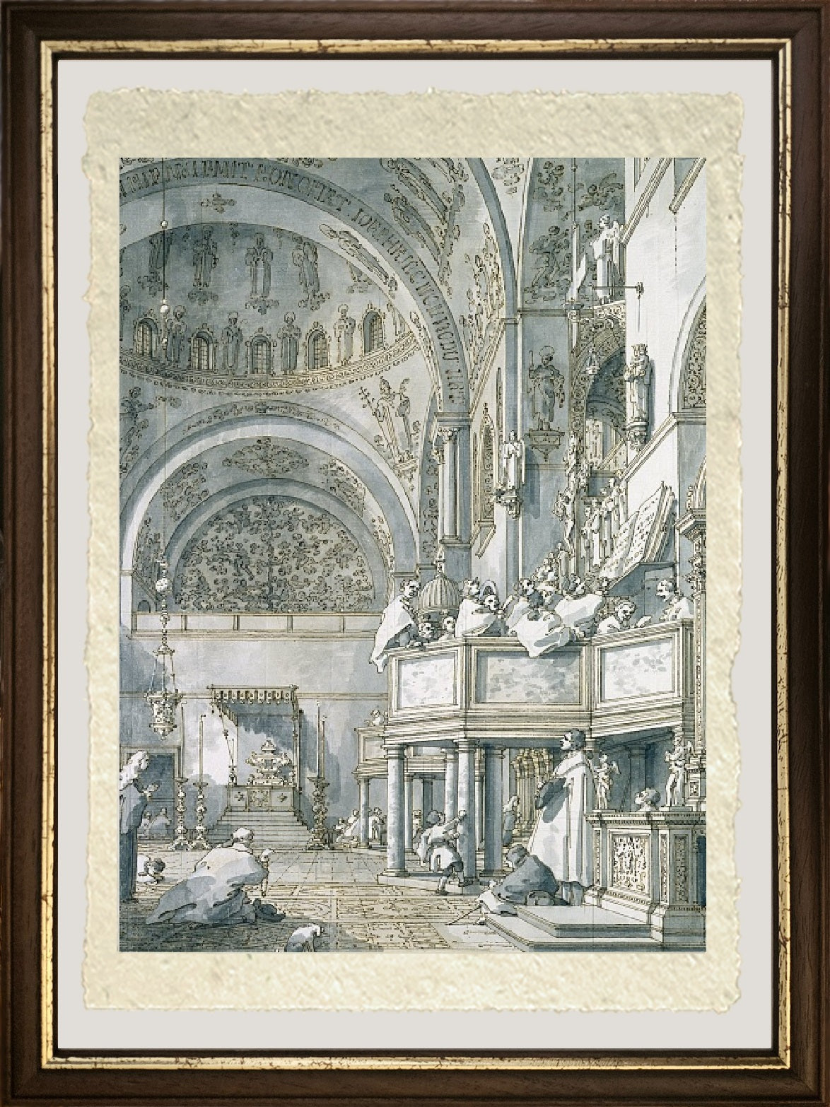 Il coro della Basilica di San Marco, 1766 - Giovanni Antonio Canal detto Canaletto
