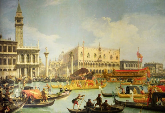 View of Rome with St. Peter's and Castel Sant' Angelo in the Distance, 1685 - Gaspare Vanvitelli - Gaspar van Wittel