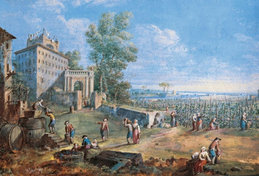 Il raccolto - Gaspare Vanvitelli - Gaspar van Wittel