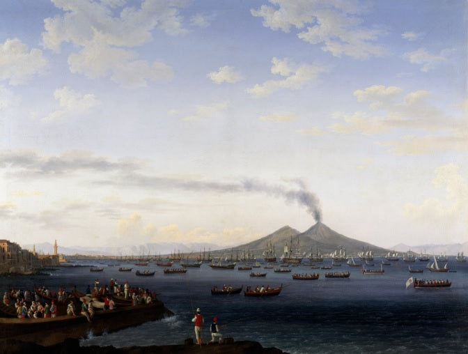 Il ritorno della flotta dall'Algeria alla Baia di Napoli - Jakob-Philipp Hackert