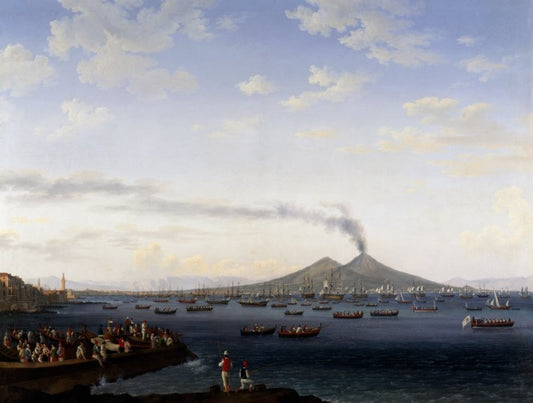 Il ritorno della flotta dall'Algeria alla Baia di Napoli - Jakob-Philipp Hackert