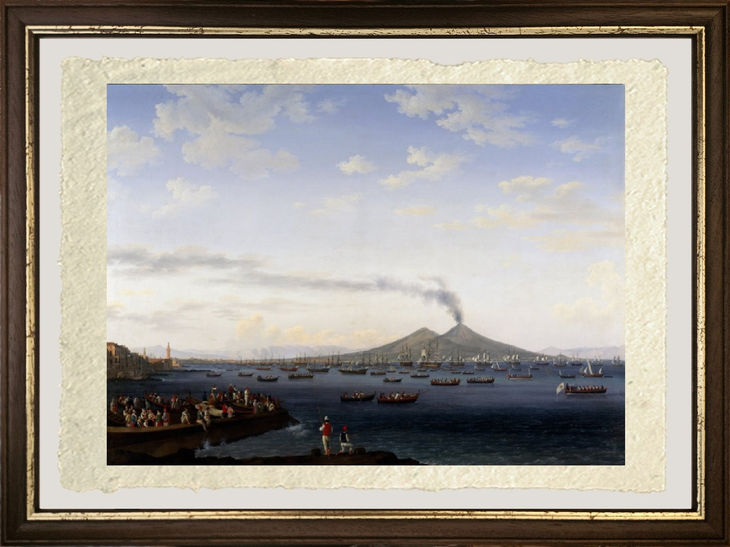 Il ritorno della flotta dall'Algeria alla Baia di Napoli - Jakob-Philipp Hackert