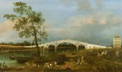 Il vecchio ponte di Walton, 1755 - Giovanni Antonio Canal detto Canaletto