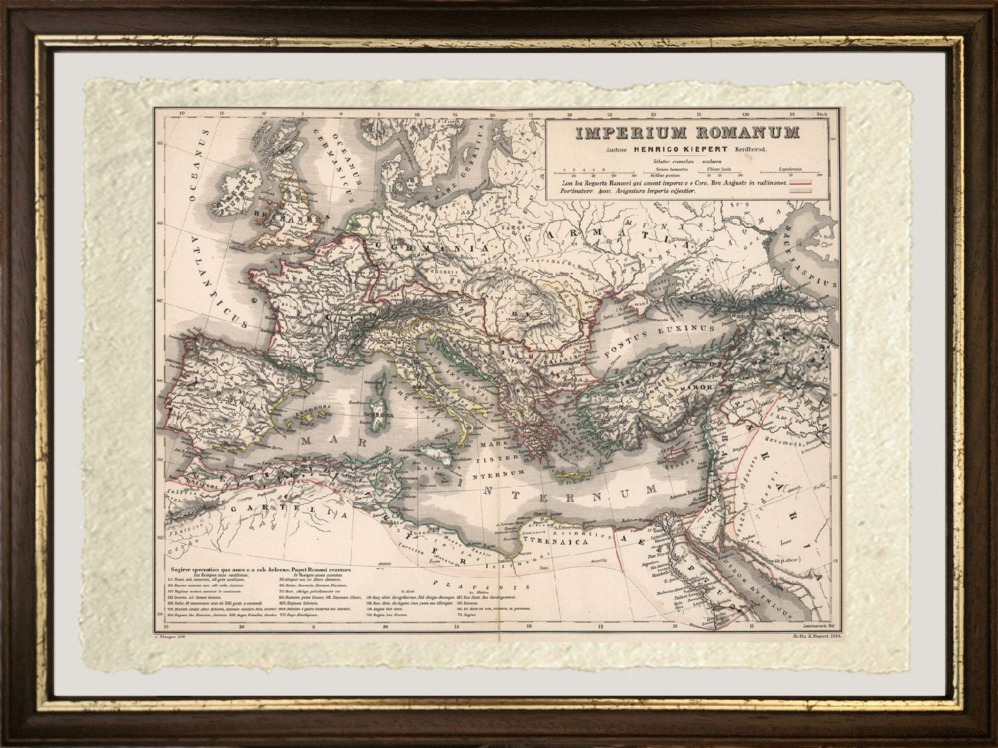 Impero romano sotto imperatore Augusto con province successive