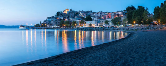 Lake Bracciano at dawn, Rome
