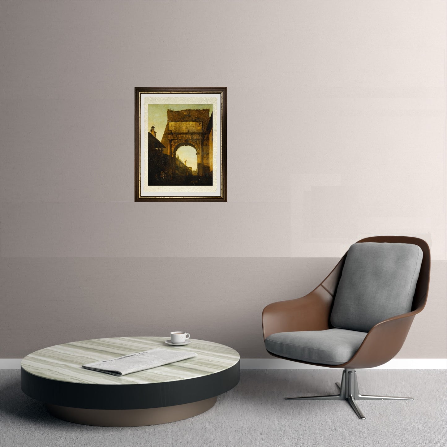 The Arch of Titus, Rome - Bernardo Bellotto