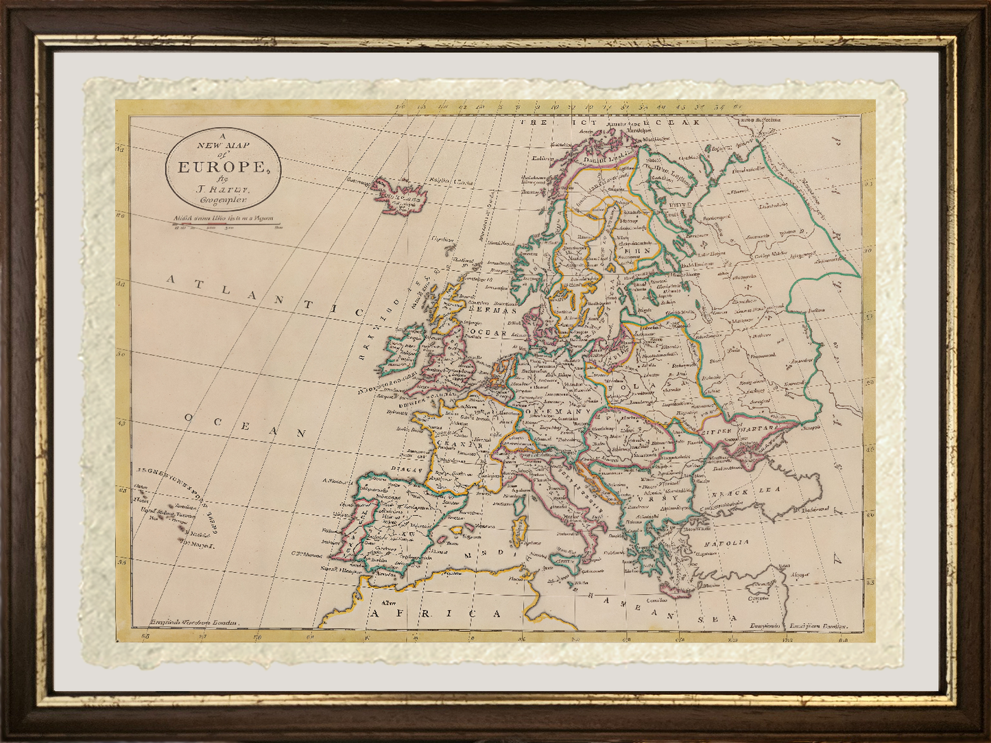 Europe prior to the Napoleonic Wars by John Harrison
