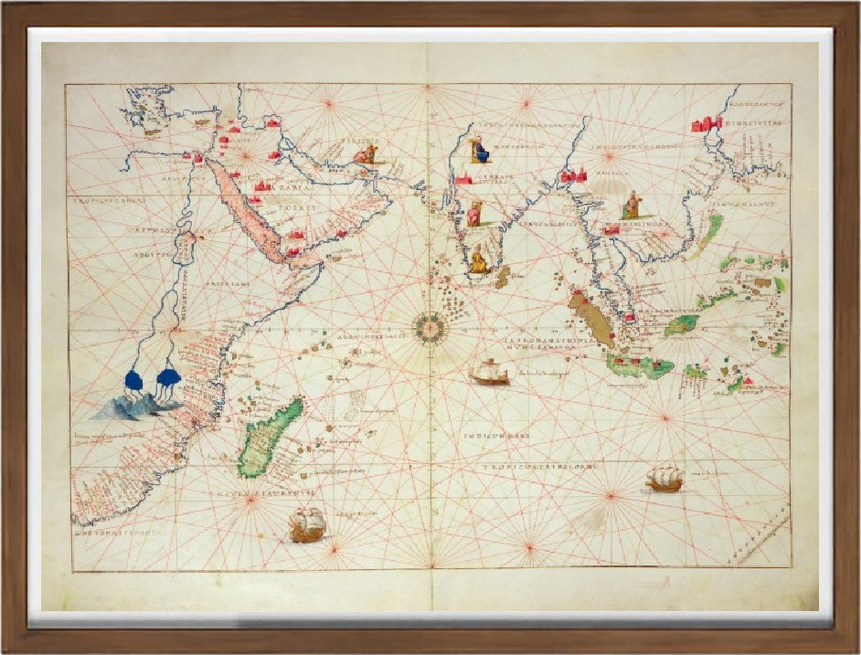 Roman Empire maximum expansion of Vallardi and Kiepert 