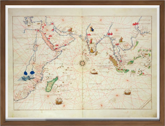 Roman Empire maximum expansion of Vallardi and Kiepert 