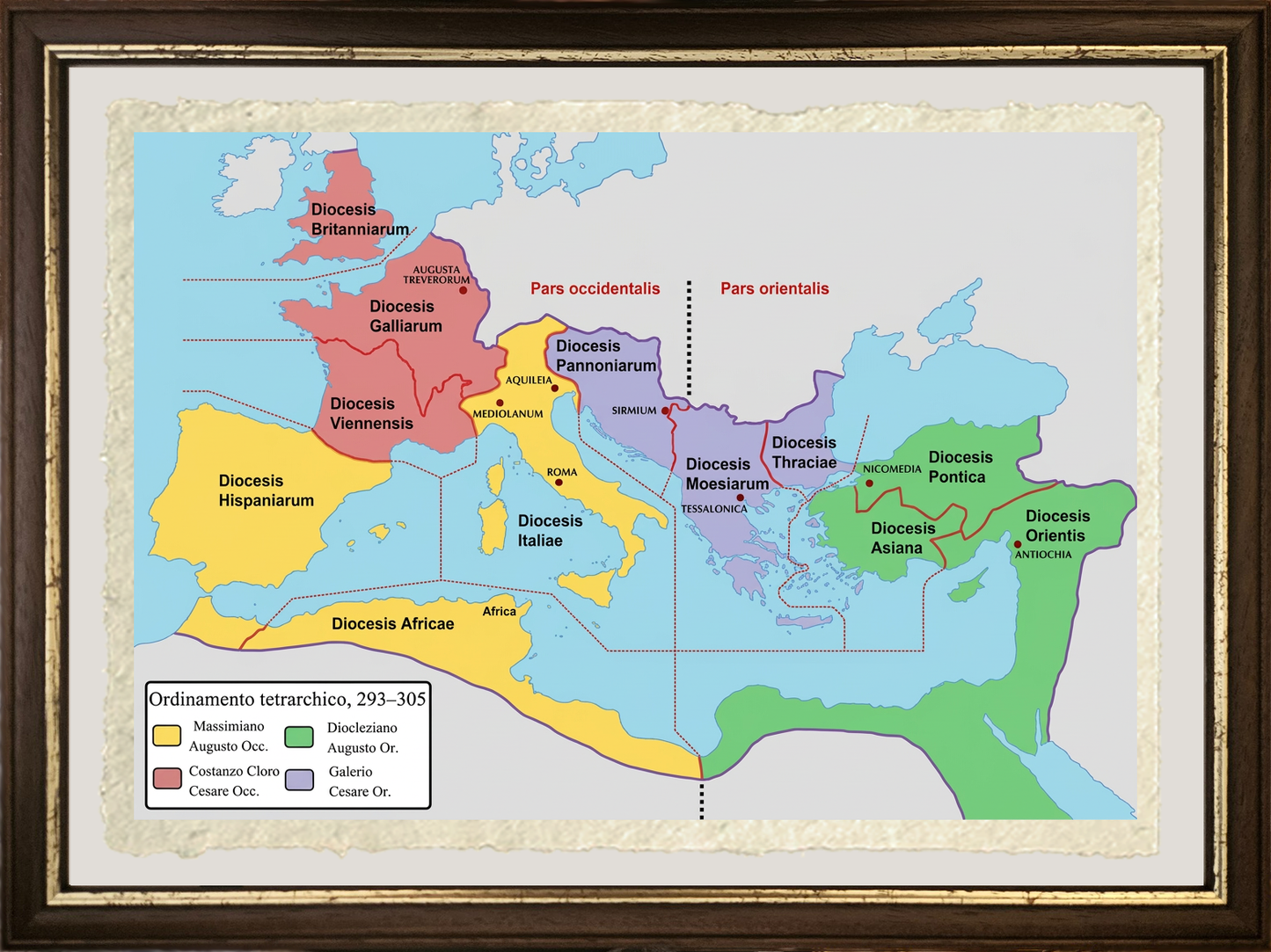 L'impero romano al tempo della Tetrarchia