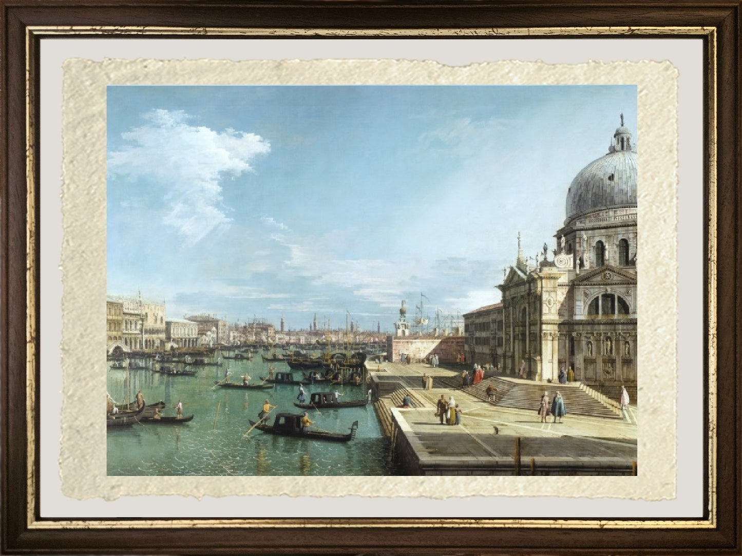 View of Rome with St. Peter's and Castel Sant' Angelo in the Distance, 1685 - Gaspare Vanvitelli - Gaspar van Wittel