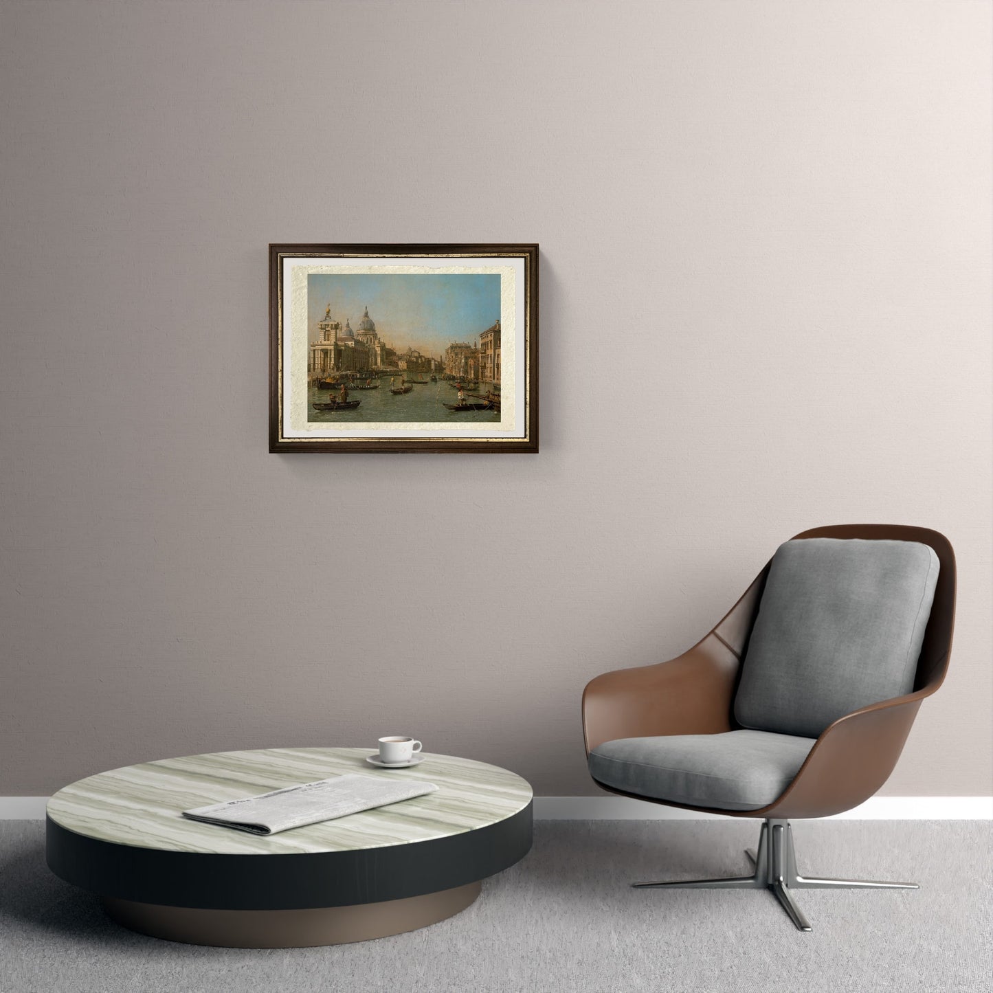 L'ingresso del Canal Grande presso la Punta della Dogana - Giovanni Antonio Canal detto Canaletto