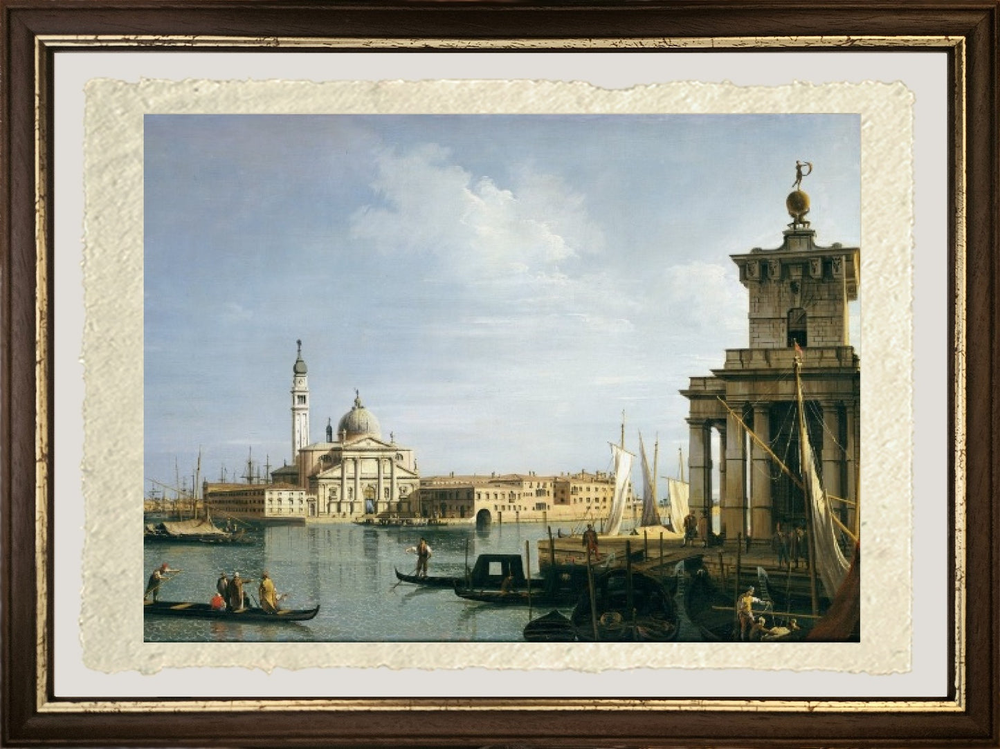 L'isola di San Giorgio Maggiore - Giovanni Antonio Canal detto Canaletto