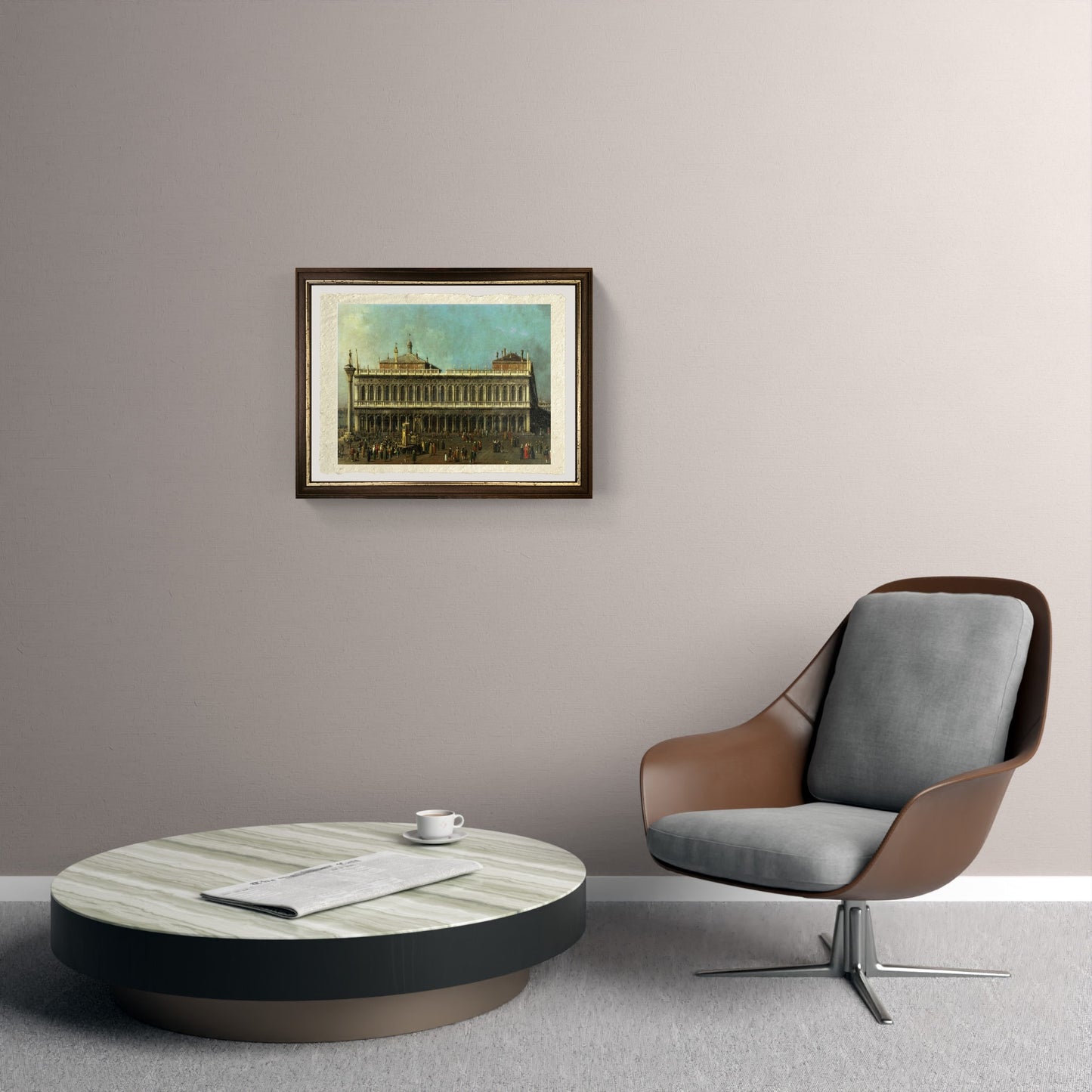 The Library and the Piazzetta - Giovanni Antonio Canal, known as Canaletto