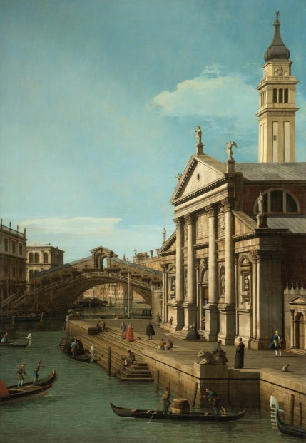 The Church of San Giorgio Maggiore - Giovanni Antonio Canal known as Canaletto