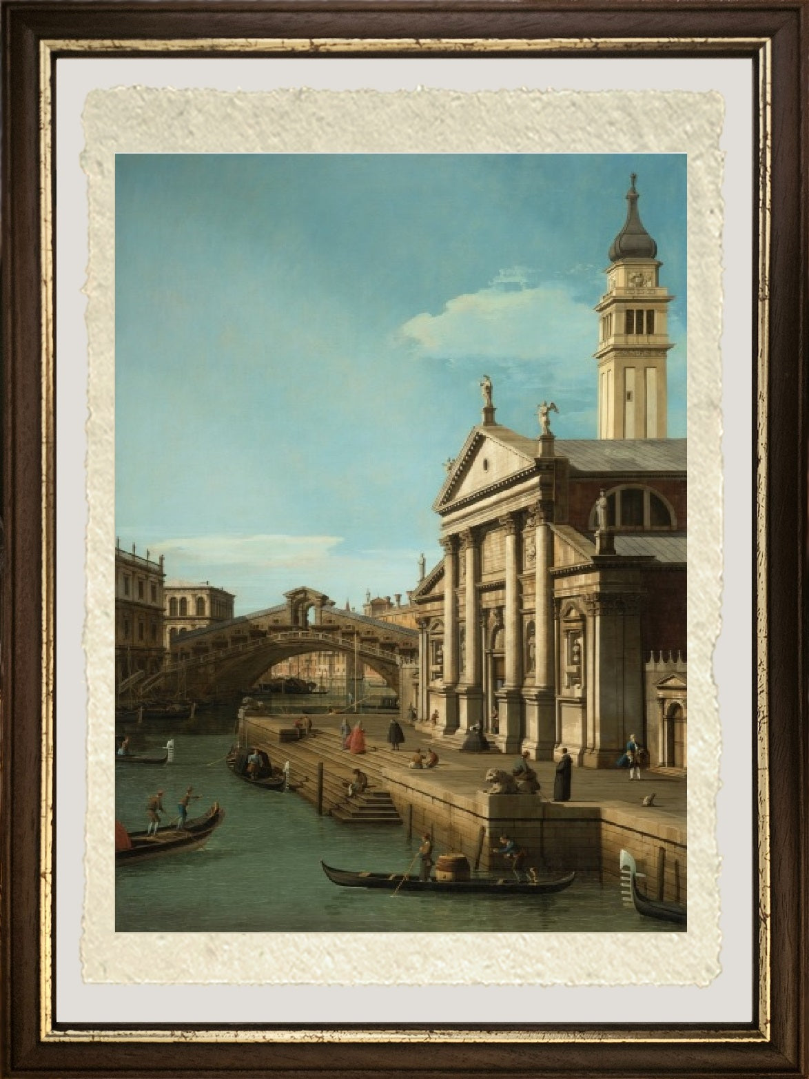 The Church of San Giorgio Maggiore - Giovanni Antonio Canal known as Canaletto