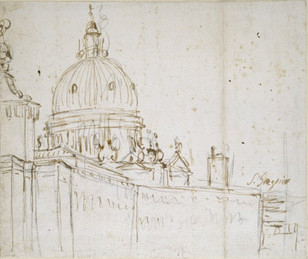 La Dogana di mare e S. Maria della Salute - Giovanni Antonio Canal detto Canaletto