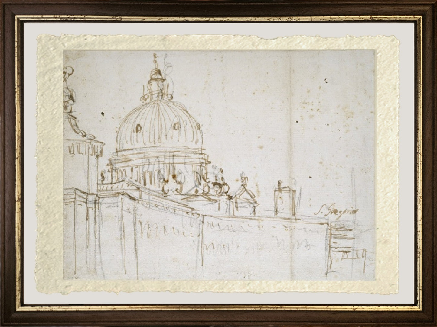 La Dogana di mare e S. Maria della Salute - Giovanni Antonio Canal detto Canaletto