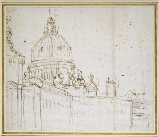 La Dogana e S. Maria della Salute - Giovanni Antonio Canal detto Canaletto