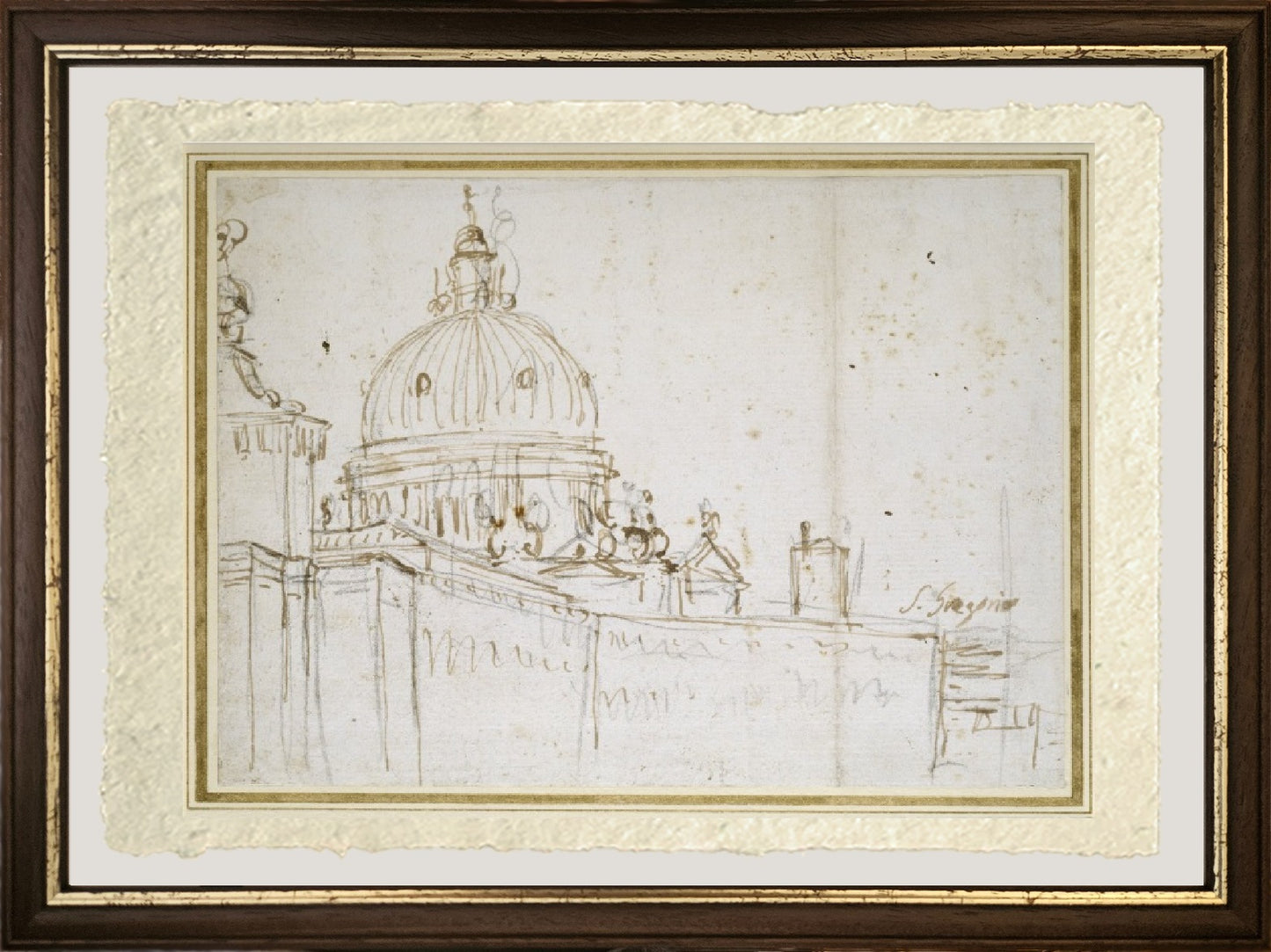 La Dogana e S. Maria della Salute - Giovanni Antonio Canal detto Canaletto