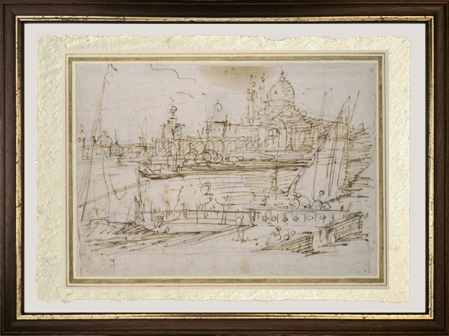 The Customs House and St. Mary of Health - Giovanni Antonio Canal known as Canaletto