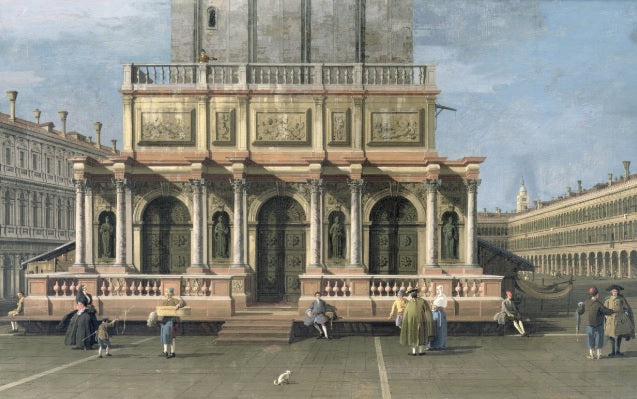 The Loggetta, Venice - Giovanni Antonio Canal known as Canaletto