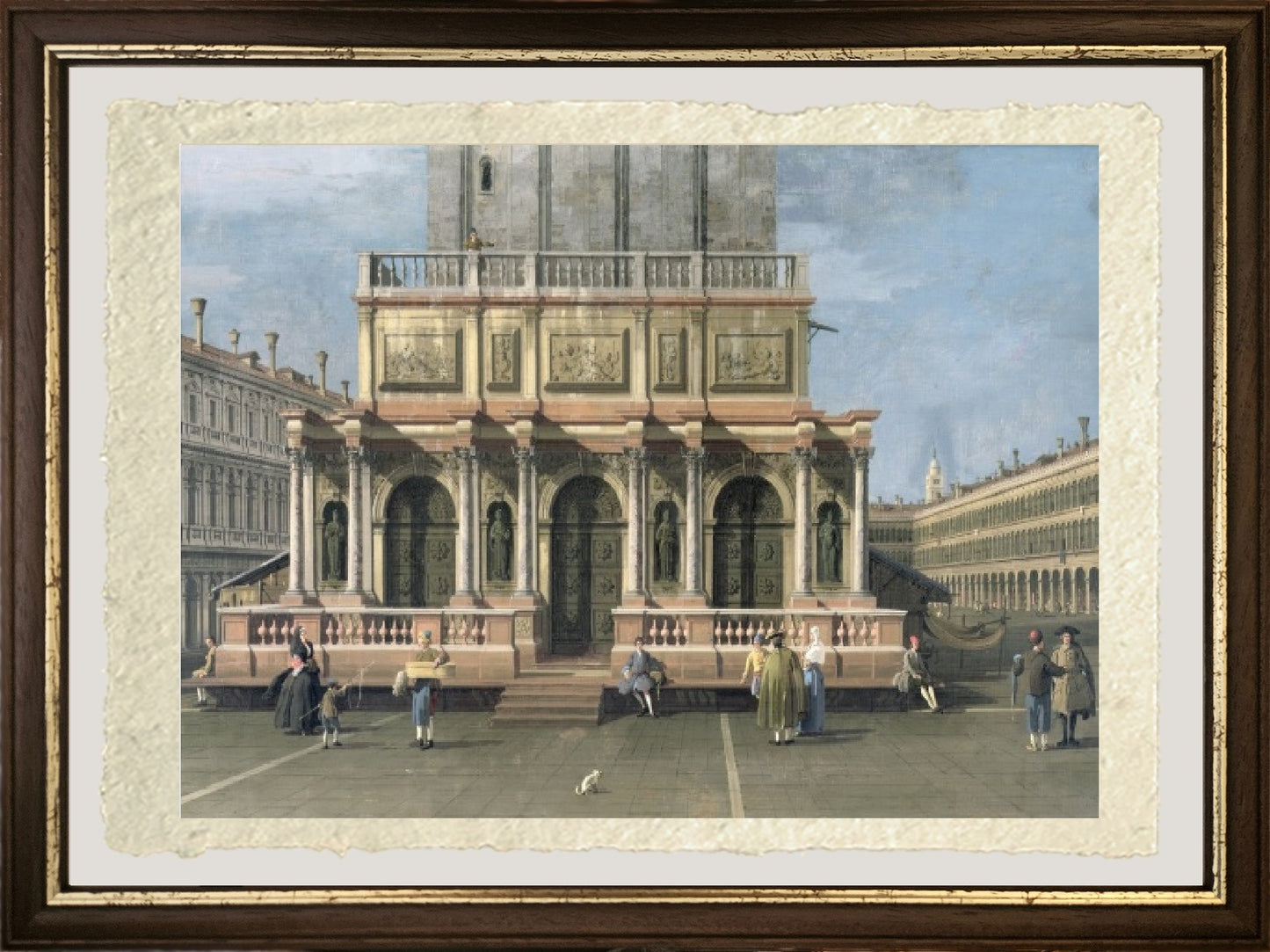 The Loggetta, Venice - Giovanni Antonio Canal known as Canaletto