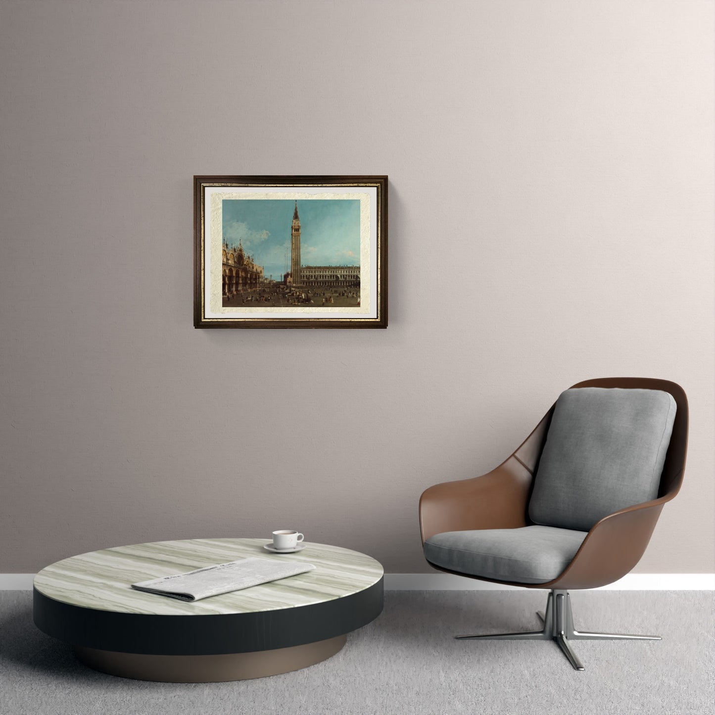 La Piazza San Marco, Venezia - Giovanni Antonio Canal detto Canaletto