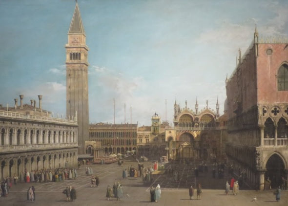 View of Rome with St. Peter's and Castel Sant' Angelo in the Distance, 1685 - Gaspare Vanvitelli - Gaspar van Wittel