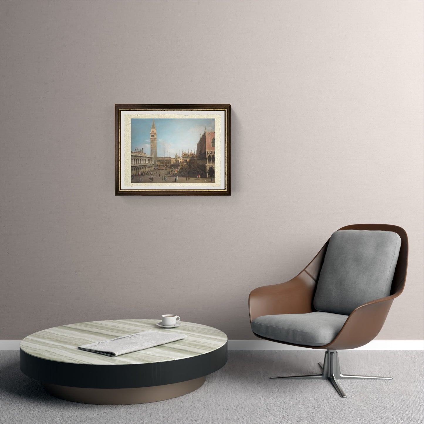 View of Rome with St. Peter's and Castel Sant' Angelo in the Distance, 1685 - Gaspare Vanvitelli - Gaspar van Wittel