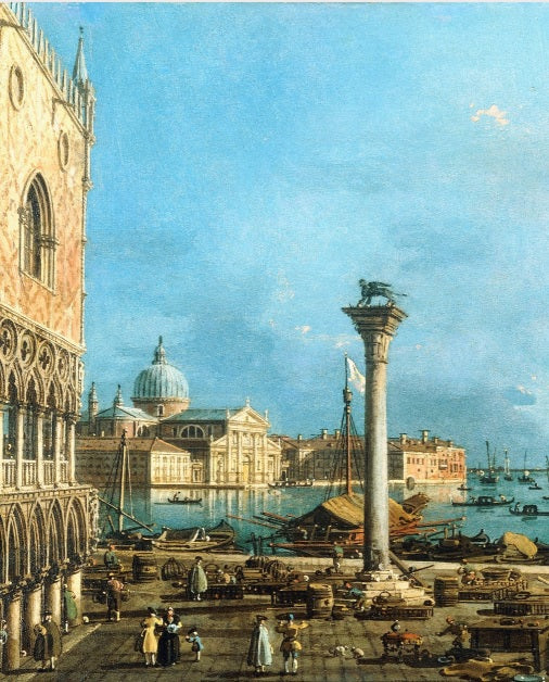 The Piazzetta, Venice, with the Basin of St. Mark - Giovanni Antonio Canal, known as Canaletto