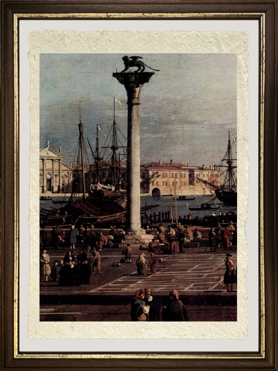 La Piazzetta (dettaglio) - Giovanni Antonio Canal detto Canaletto