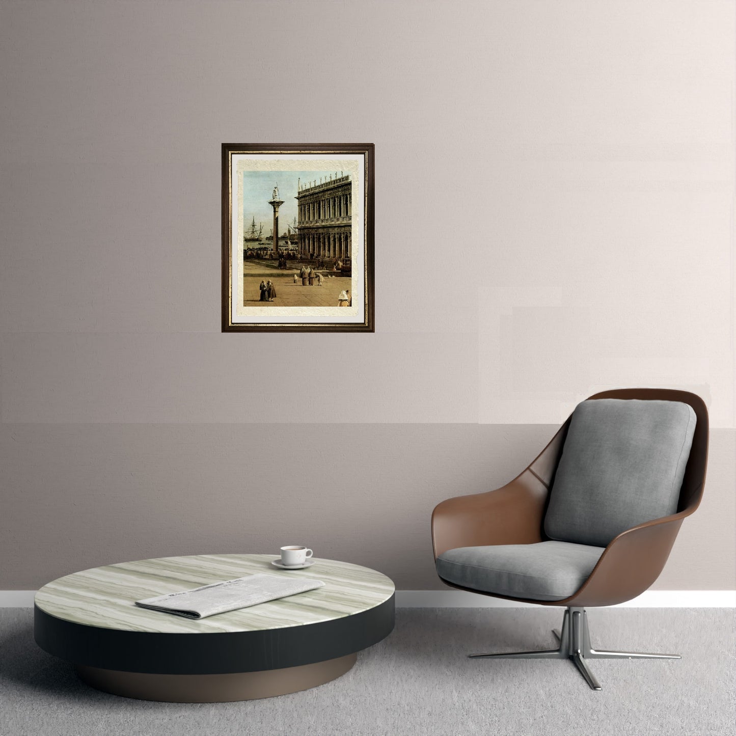 La Piazzetta (dettaglio) - Giovanni Antonio Canal detto Canaletto