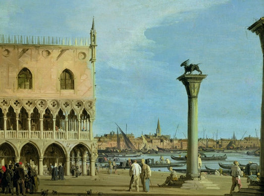 La Piazzetta di San Marco guardando a sud - Giovanni Antonio Canal detto Canaletto
