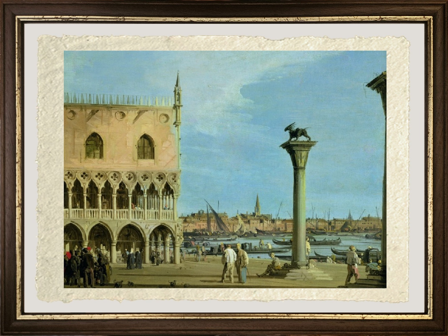 View of Rome with St. Peter's and Castel Sant' Angelo in the Distance, 1685 - Gaspare Vanvitelli - Gaspar van Wittel