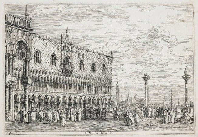 The Proclamation Stone - Giovanni Antonio Canal known as Canaletto