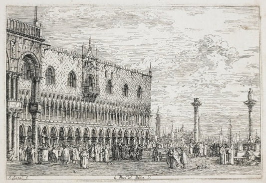 The Proclamation Stone - Giovanni Antonio Canal known as Canaletto