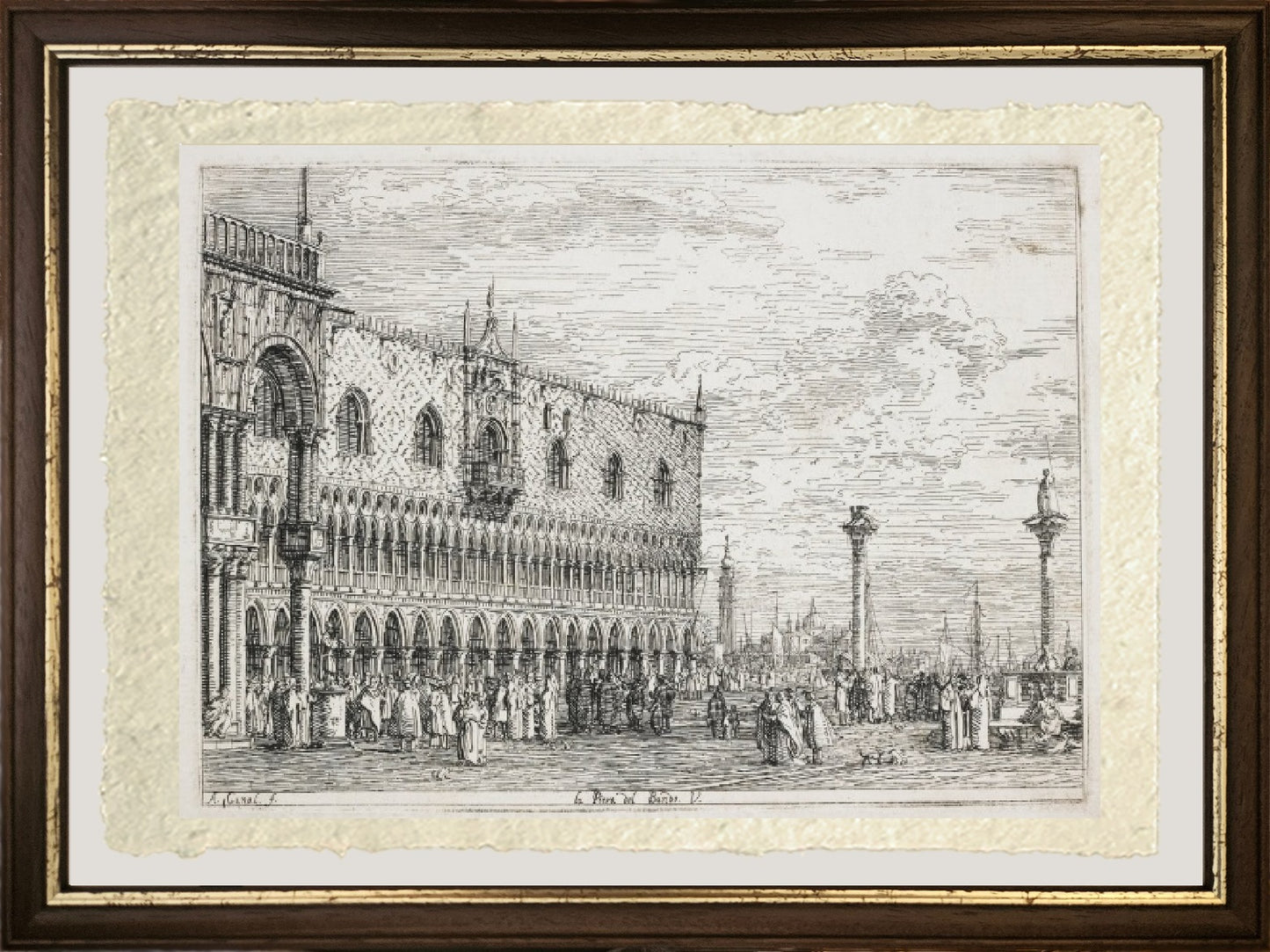 The Proclamation Stone - Giovanni Antonio Canal known as Canaletto