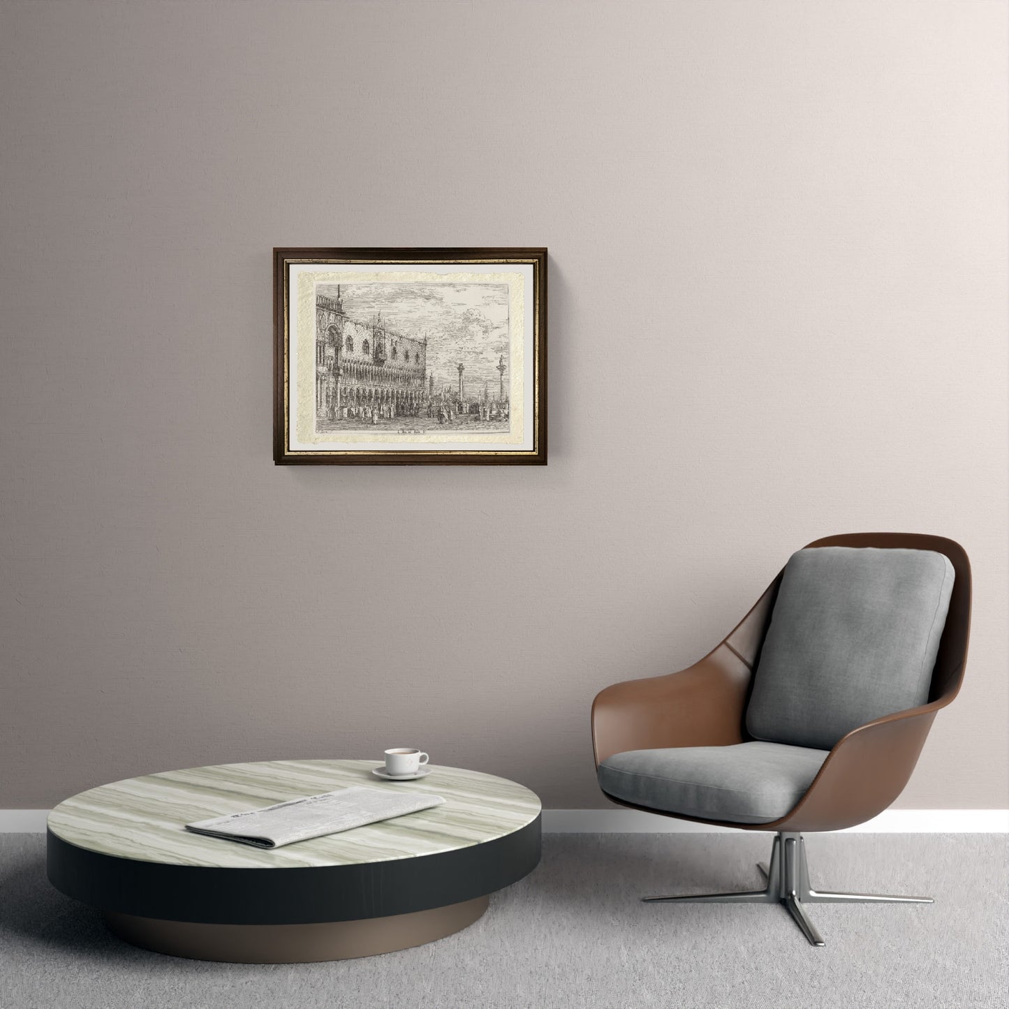 La Piera del Bando. V. - Giovanni Antonio Canal detto Canaletto