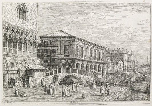 La Prigione, Venezia, 1735-1746 - Giovanni Antonio Canal detto Canaletto