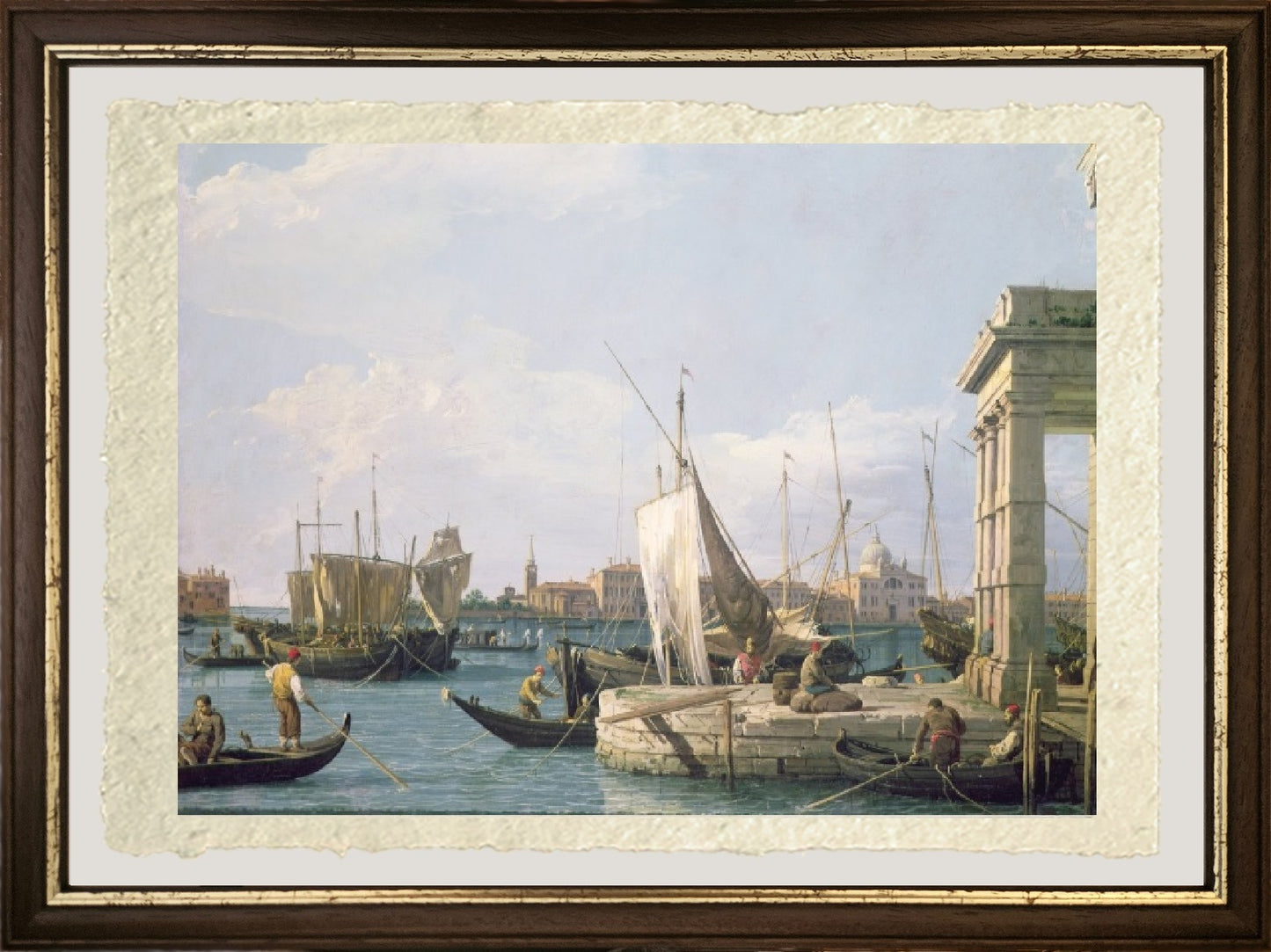 View of Rome with St. Peter's and Castel Sant' Angelo in the Distance, 1685 - Gaspare Vanvitelli - Gaspar van Wittel