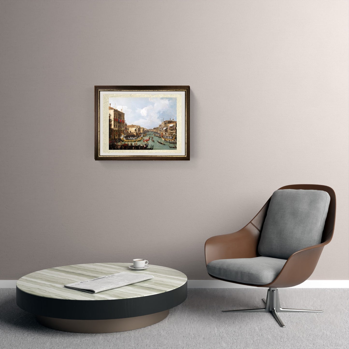 La Regata sul Canal Grande - Giovanni Antonio Canal detto Canaletto